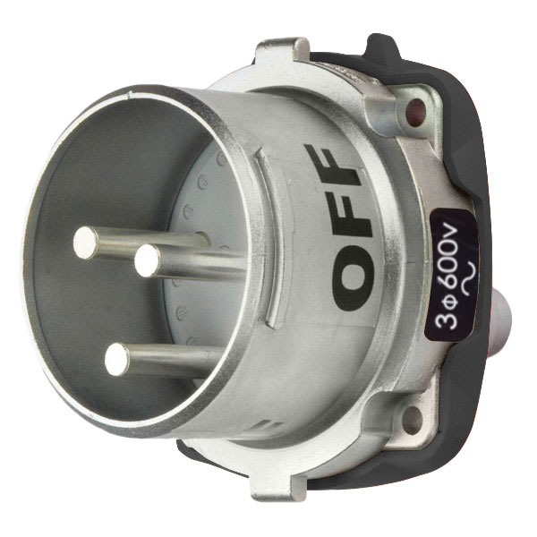39-68182-K14 - DR100 INLET METAL SIZE 4 TYPE 3R 2P+G 100A 600 VAC 60 Hz NO AUX
